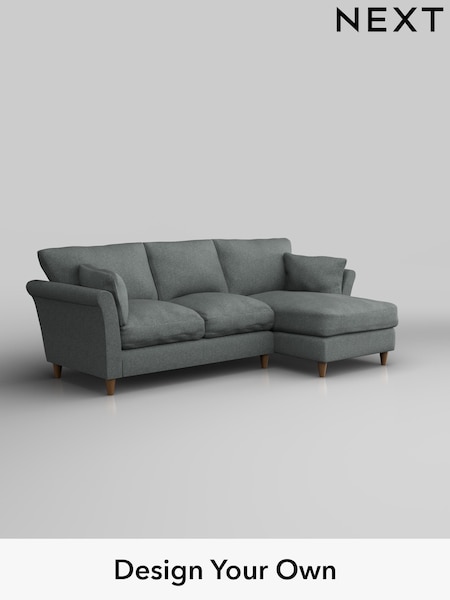 Chunky Weave/Mid Grey Hartley Relaxed Sit (W42709) | £1,899
