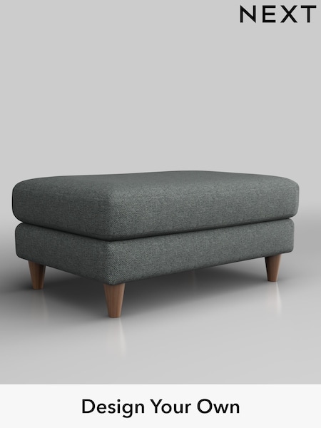 Chunky Weave/Mid Grey Hartley Highback Relaxed Sit (W42710) | £425
