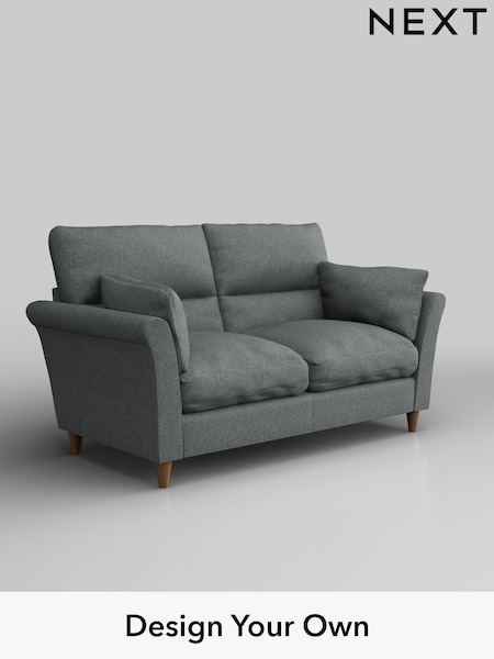 Chunky Weave/Mid Grey Hartley Highback Relaxed Sit (W42710) | £1,225