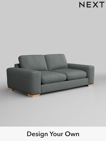 Chunky Weave/Mid Grey Houghton Deep Relaxed Sit (W42723) | £1,425