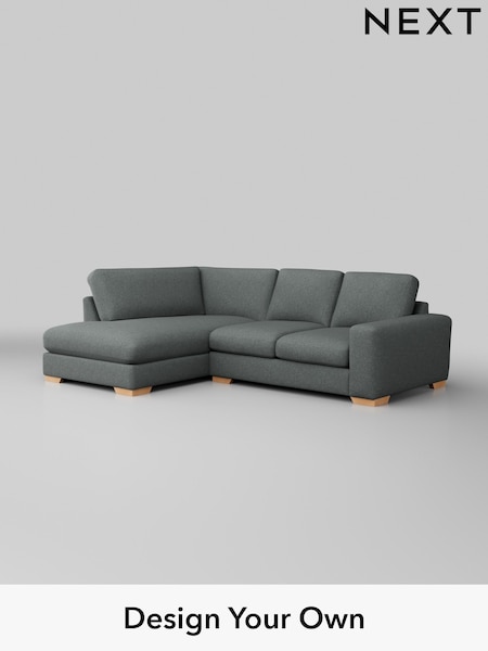 Chunky Weave/Mid Grey Houghton Deep Relaxed Sit (W42723) | £2,150