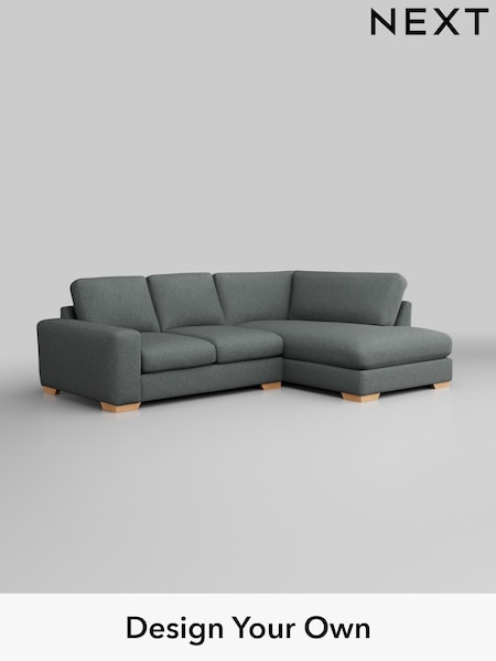 Chunky Weave/Mid Grey Houghton Deep Relaxed Sit (W42723) | £2,150