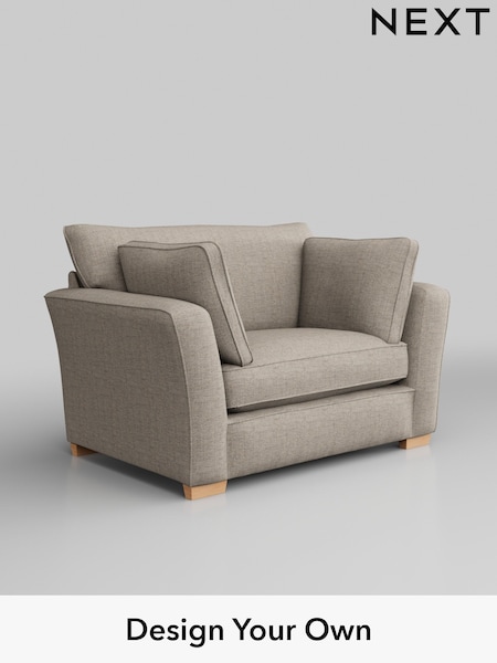 Chunky Weave/Mid Natural Heath Highback (W42727) | £850