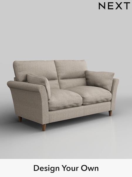 Chunky Weave/Mid Natural Hartley Highback Relaxed Sit (W42730) | £1,225