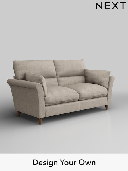 Chunky Weave/Mid Natural Hartley Highback Relaxed Sit (W42730) | £1,325