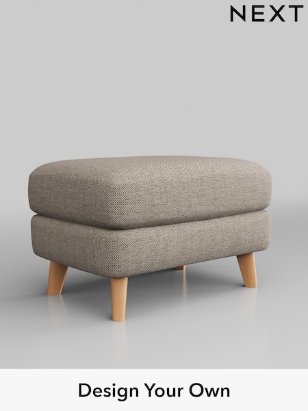 Chunky Weave/Mid Natural Parker Buttoned Back (W42732) | £425