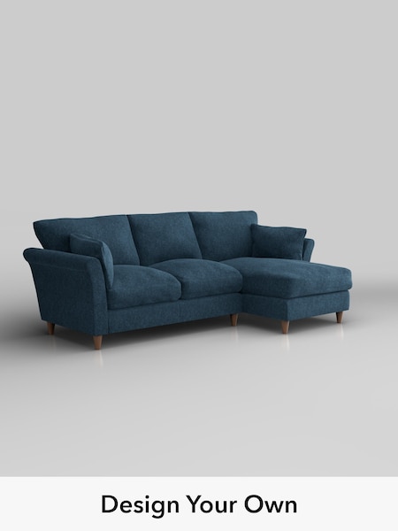 Cotswold Chenille/Dark Blue Hartley Relaxed Sit (W42752) | £1,899