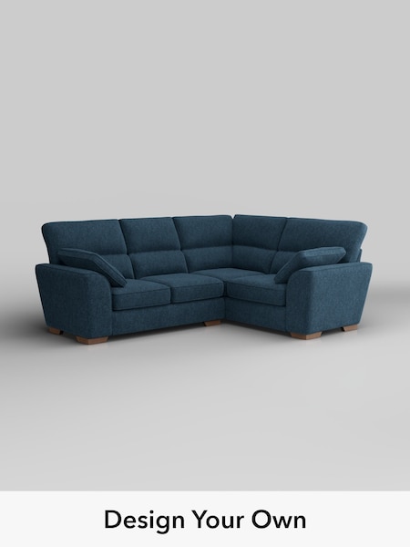 Cotswold Chenille/Dark Blue Stamford Highback (W42763) | £2,150