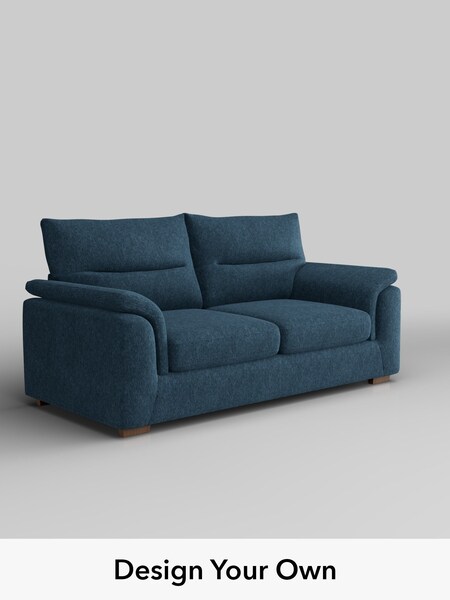 Cotswold Chenille/Dark Blue Hayden Highback (W42771) | £1,225