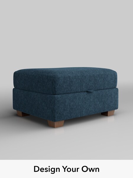 Cotswold Chenille/Dark Blue Heath Highback (W42779) | £475