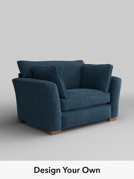 Cotswold Chenille/Dark Blue Heath Highback (W42779) | £850