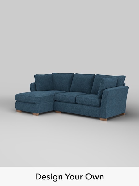 Cotswold Chenille/Dark Blue Heath Highback (W42779) | £1,899