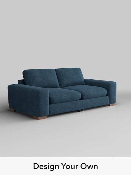 Cotswold Chenille/Dark Blue Houghton Deep Relaxed Sit (W42780) | £1,525