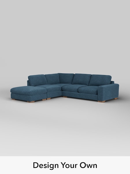 Cotswold Chenille/Dark Blue Houghton Deep Relaxed Sit (W42780) | £2,675