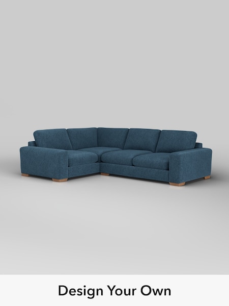 Cotswold Chenille/Dark Blue Houghton Deep Relaxed Sit (W42780) | £2,625