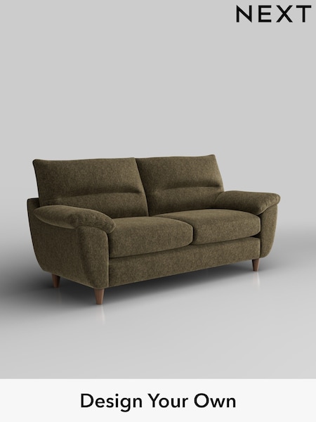 Cotswold Chenille/Dark Green Elliot Highback (W42786) | £1,175