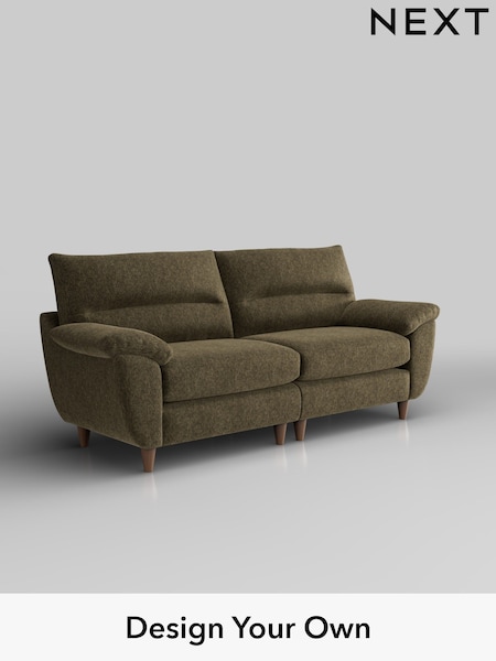 Cotswold Chenille/Dark Green Elliot Highback (W42786) | £1,275