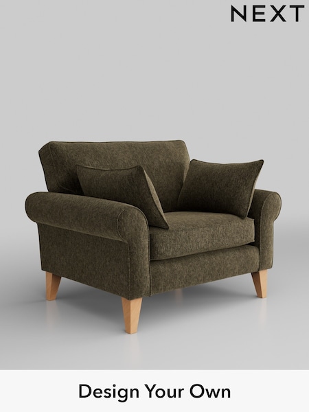 Cotswold Chenille/Dark Green Mallory (W42796) | £725
