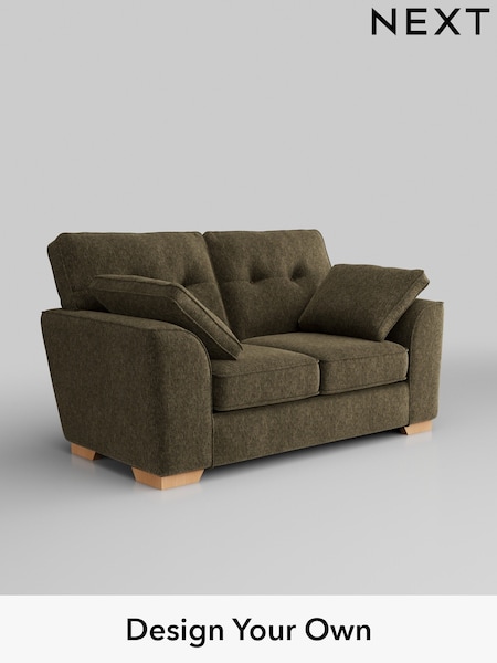 Cotswold Chenille/Dark Green Stamford Buttoned Back (W42798) | £1,099