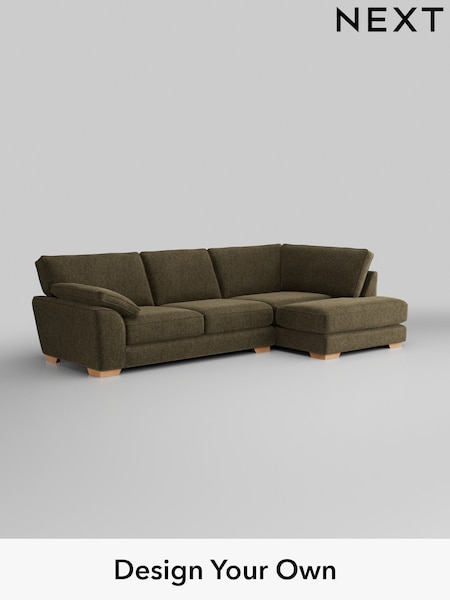 Cotswold Chenille/Dark Green Stamford Grand Relaxed Sit (W42806) | £2,525