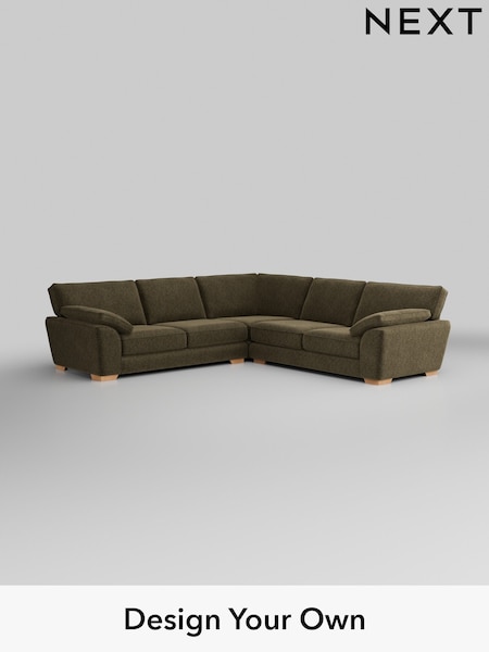Cotswold Chenille/Dark Green Stamford Grand Relaxed Sit (W42806) | £3,025