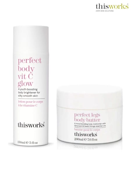 This Works Perfect Body Vit C Glow 150ml & Body Butter 200ml Gift Set (Worth £66) (W42809) | £38
