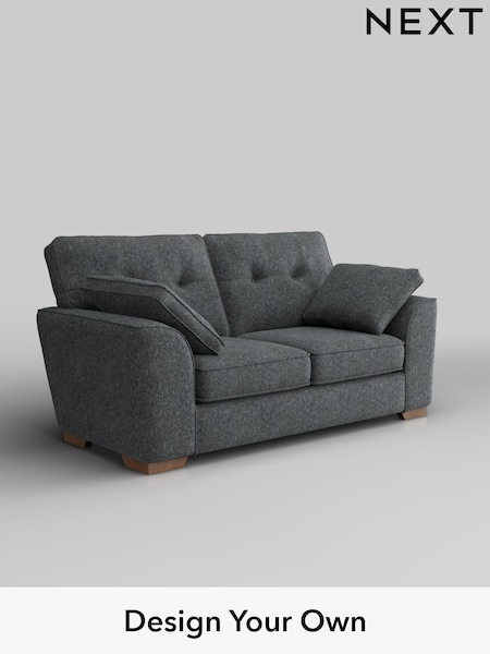 Cotswold Chenille/Dark Grey Stamford Buttoned Back (W42812) | £1,199
