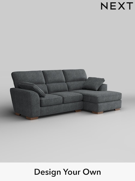 Cotswold Chenille/Dark Grey Stamford Highback (W42814) | £1,875