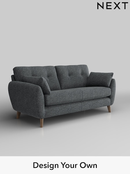 Cotswold Chenille/Dark Grey Wilson Buttoned Back (W42817) | £1,050