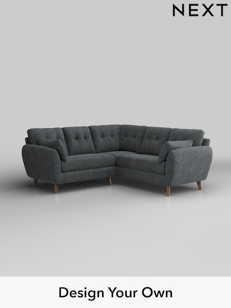 Cotswold Chenille/Dark Grey Wilson Buttoned Back (W42817) | £1,650