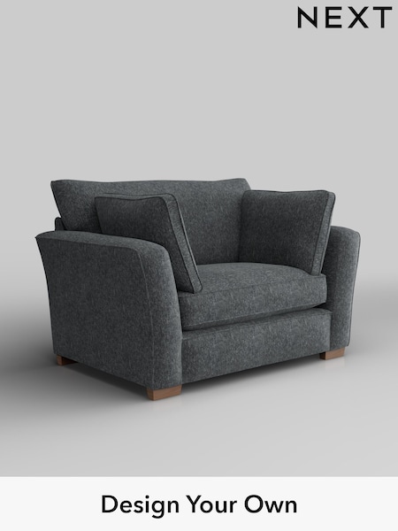 Cotswold Chenille/Dark Grey Heath Highback (W42819) | £850