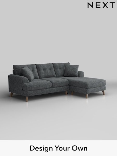 Cotswold Chenille/Dark Grey Parker Buttoned Back (W42822) | £1,850
