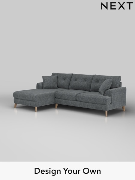 Cotswold Chenille/Dark Grey Parker Buttoned Back (W42822) | £2,199