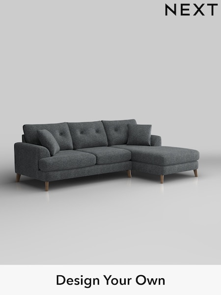 Cotswold Chenille/Dark Grey Parker Buttoned Back (W42822) | £2,199