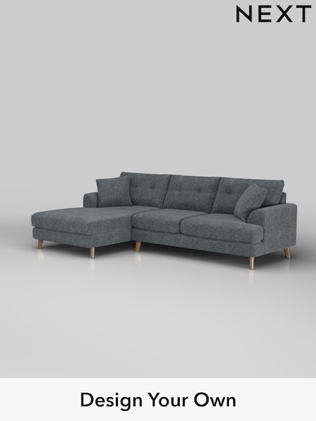 Cotswold Chenille/Dark Grey Parker Buttoned Back (W42822) | £2,350