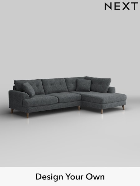 Cotswold Chenille/Dark Grey Parker Buttoned Back (W42822) | £2,425