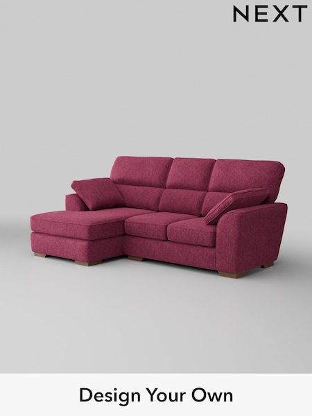 Cotswold Chenille/Dark Raspberry Pink Stamford Highback (W42835) | £2,025