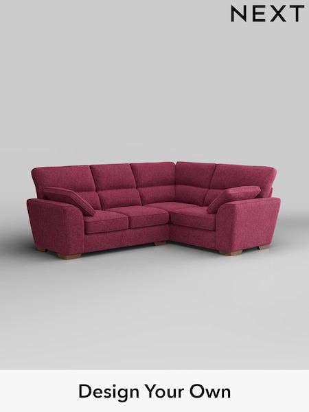 Cotswold Chenille/Dark Raspberry Pink Stamford Highback (W42835) | £2,150