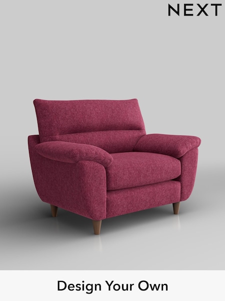 Cotswold Chenille/Dark Raspberry Pink Elliot Highback (W42839) | £775
