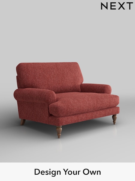 Cotswold Chenille/Dark Terracotta Orange Erin Deep Relaxed Sit (W42843) | £975