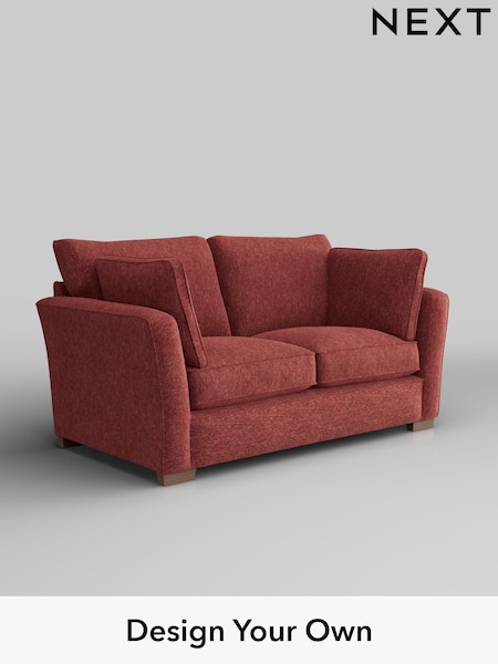 Cotswold Chenille/Dark Terracotta Orange Heath Highback (W42844) | £1,125