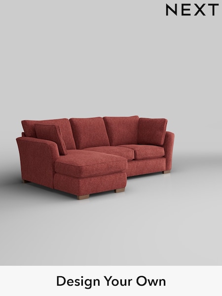 Cotswold Chenille/Dark Terracotta Orange Heath Highback (W42844) | £1,899