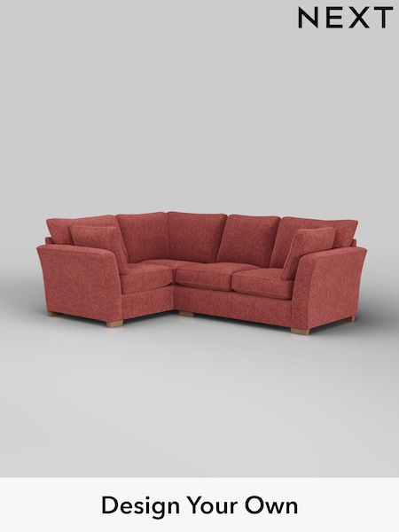 Cotswold Chenille/Dark Terracotta Orange Heath Highback (W42844) | £2,050