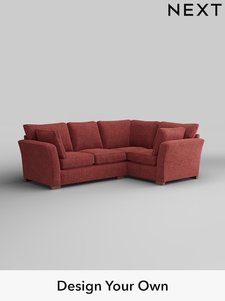 Cotswold Chenille/Dark Terracotta Orange Heath Highback (W42844) | £2,050