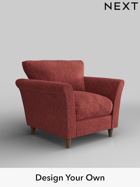 Cotswold Chenille/Dark Terracotta Orange Hartley Relaxed Sit (W42850) | £825