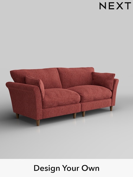 Cotswold Chenille/Dark Terracotta Orange Hartley Relaxed Sit (W42850) | £1,375