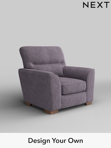 Cotswold Chenille/Light Lilac Purple Stamford Highback (W42860) | £799