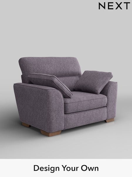 Cotswold Chenille/Light Lilac Purple Stamford Highback (W42860) | £899