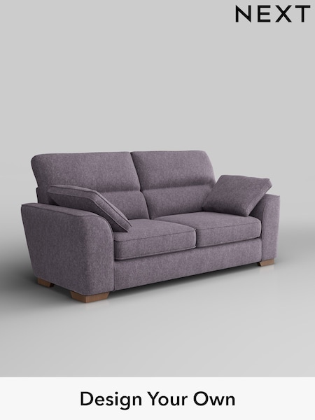 Cotswold Chenille/Light Lilac Purple Stamford Highback (W42860) | £1,299