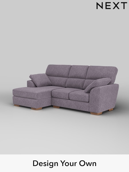 Cotswold Chenille/Light Lilac Purple Stamford Highback (W42860) | £1,775